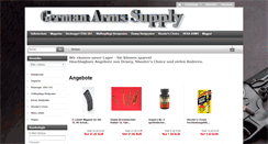 Desktop Screenshot of germanarmssupply.de